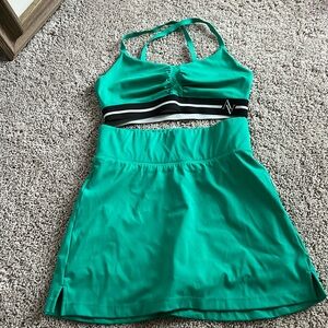 All Access NYC tennis skirt and bra set